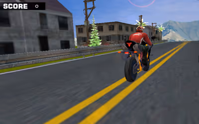 Racing Moto Rush Driving