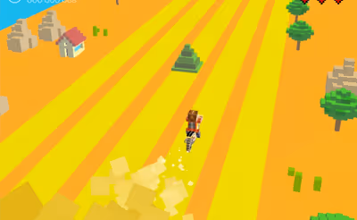 Infinite Bike Runner