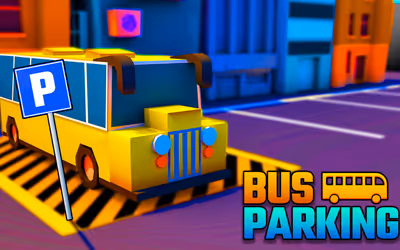 Bus Parking City 3D