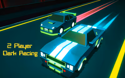 2 Player Dark Racing