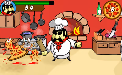 Pizza Hunter Crazy Chef Kitchen