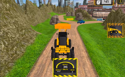 Real Excavtor City Construction Game