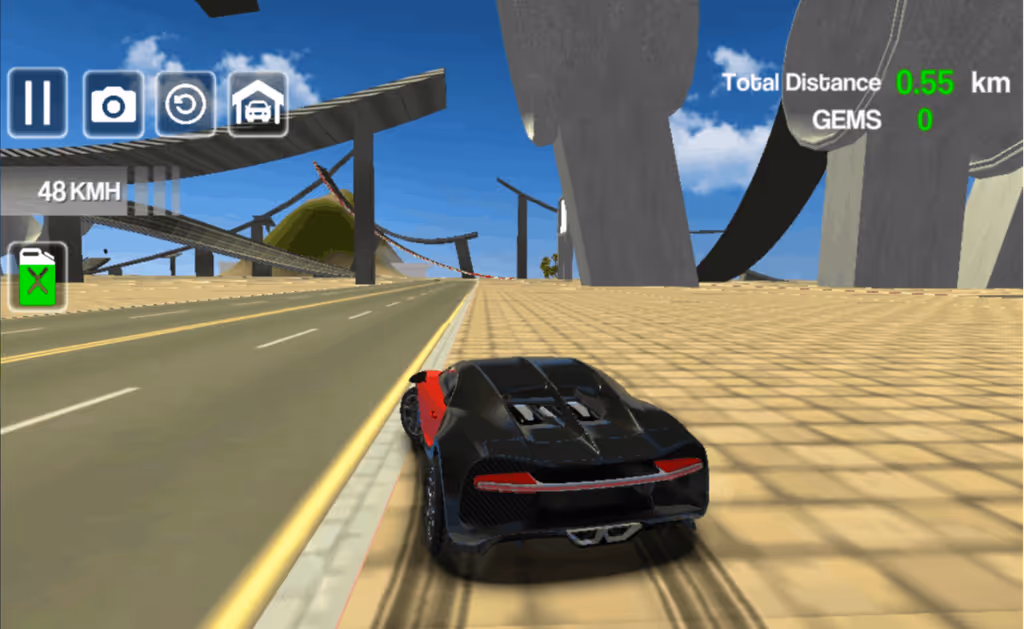 Car Driving Stunt Game
