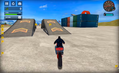 Bike Stunt Driving Simulator 3D