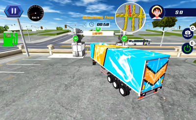 City Driving Truck Simulator 3D