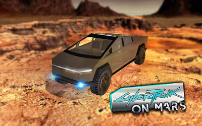 CyberTruck on Mars