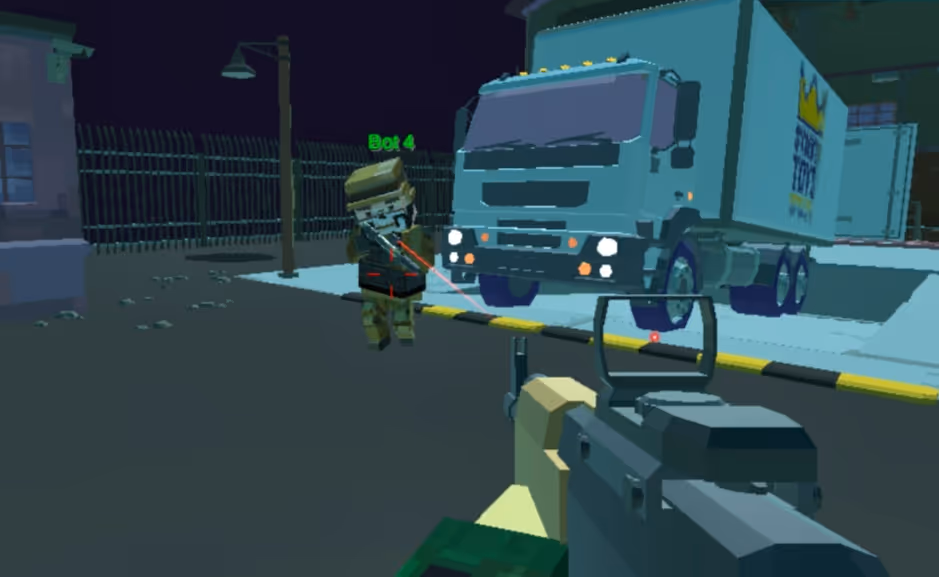 Pixel Arena Game FPS