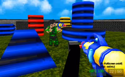 Paintball Gun Pixel 3D