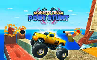 Monster Truck Port Stunt