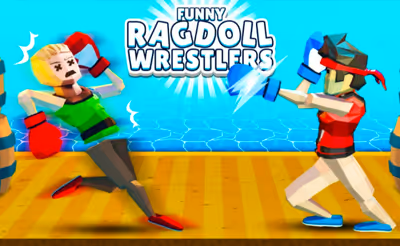 Funny Ragdoll Wrestlers