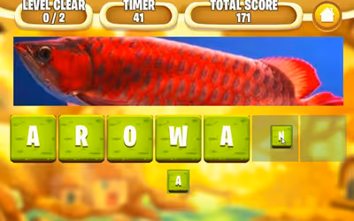 Kids Scrambled Word