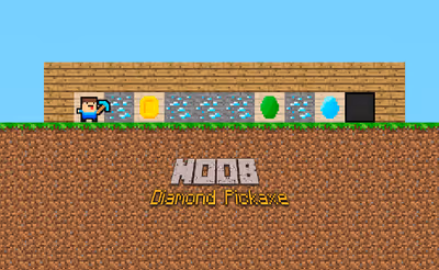 Noob Diamond Pickaxe
