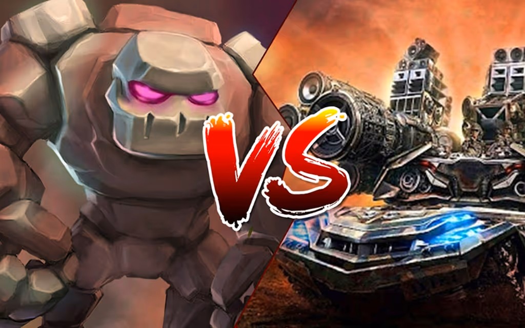 Tank VS Golems
