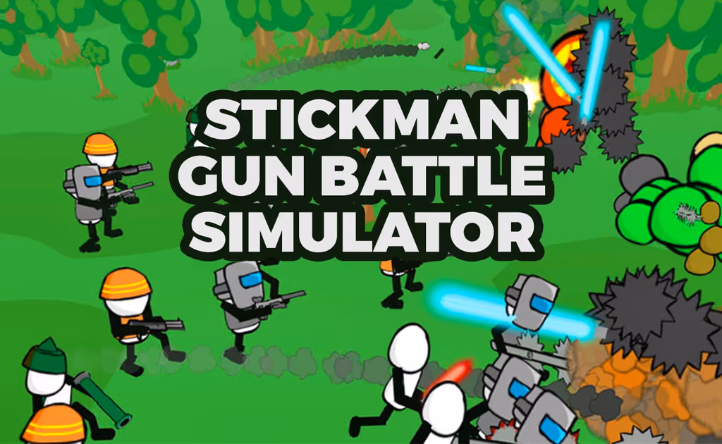 Stickman Gun Battle Simulator