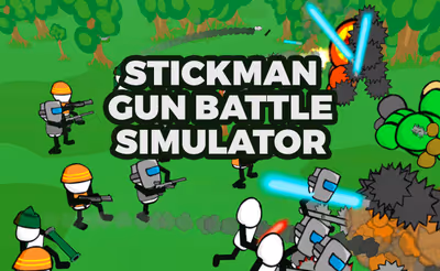 Stickman Gun Battle Simulator