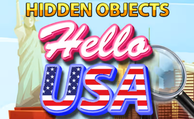 Hidden Objects Hello USA