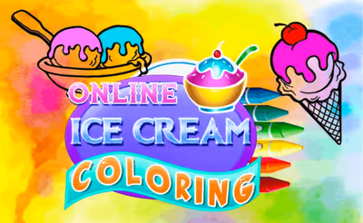 Online Ice Cream Coloring