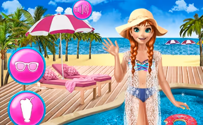 Ice Princess Pool Time