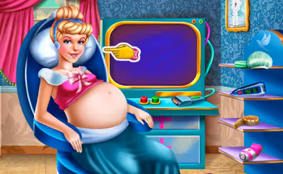 Cinderella Pregnant Check-Up