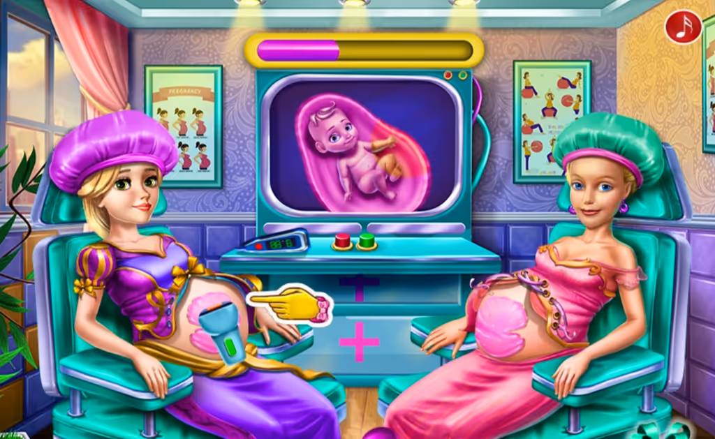 Goldie Princesses Pregnant Check up