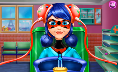 Dotted Girl Brain Doctor