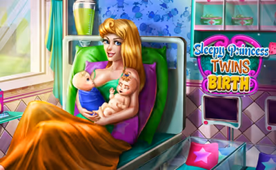 Sleepy Princess Twins Birth