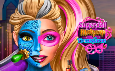 SuperDoll Makeup Transform