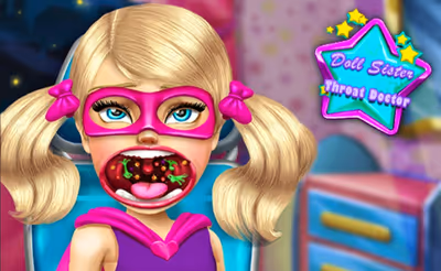 Doll Sister Throat Doctor