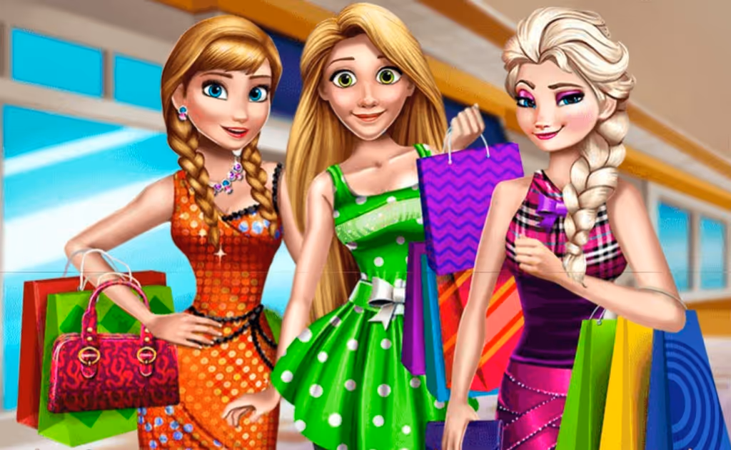 Rich Girls Mall Shopping