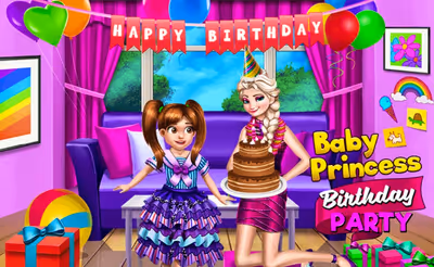 Baby Princess Birthday Party