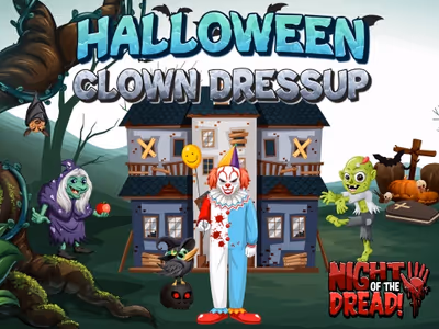 Halloween Clown Dressup