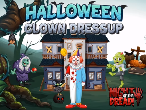 Halloween Clown Dressup