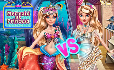 Ellie Mermaid Vs Princess
