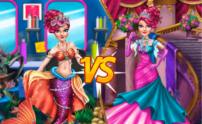 Mermaid Vs Princess