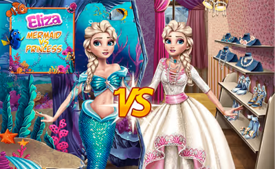 Eliza Mermaid VS Princess
