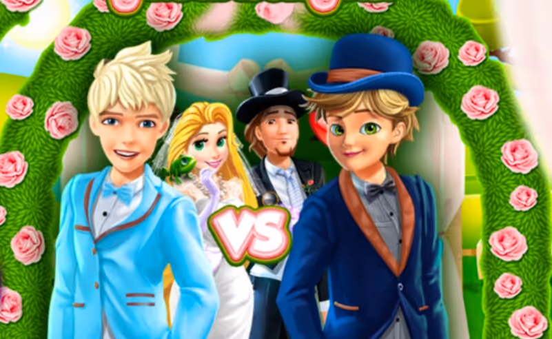 Bestman at Rapunzel Wedding