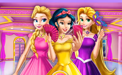 Princesses At Masquerade
