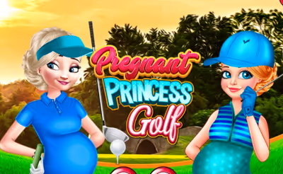 Pregnant Princess Golf