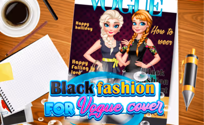 Black Fashion For Vogue Cover