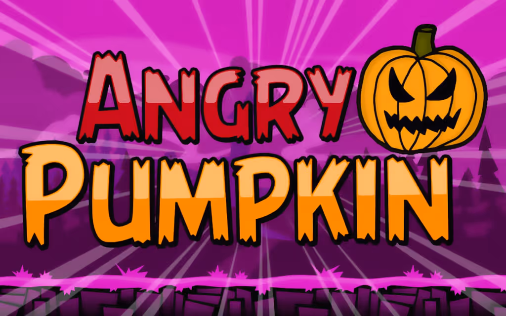 Angry Pumpkin Basketball