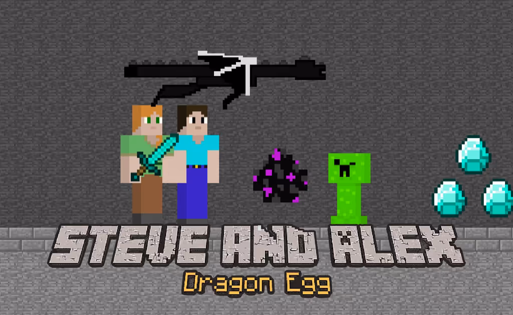 Steve and Alex Dragon Egg