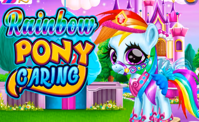 Rainbow Pony Caring