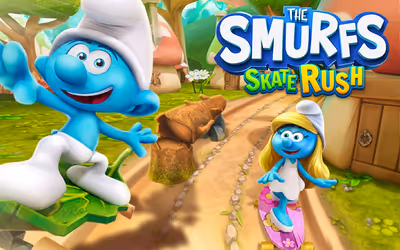 The Smurfs Skate Rush