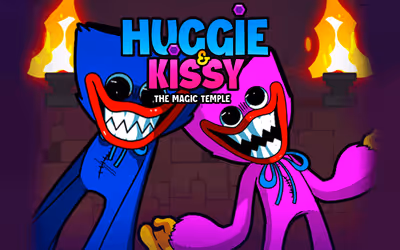 Huggie & Kissy: The magic temple