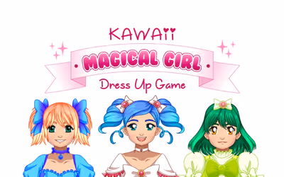 Kawaii Magical Girl Dress Up Game