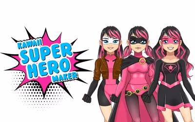 Kawaii Superhero Maker
