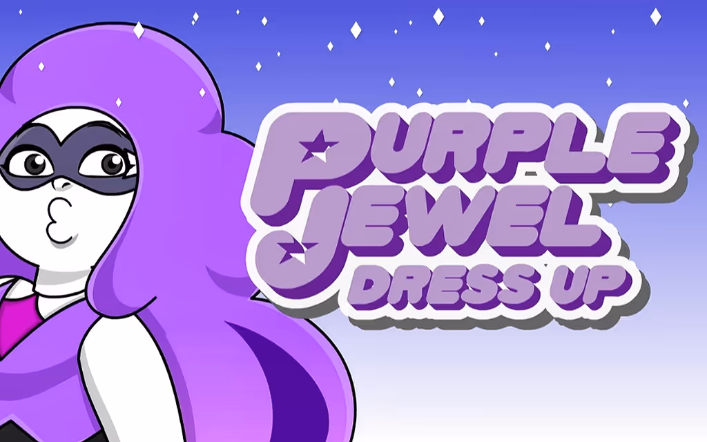 Purple Jewel Dress Up
