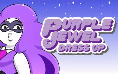 Purple Jewel Dress Up