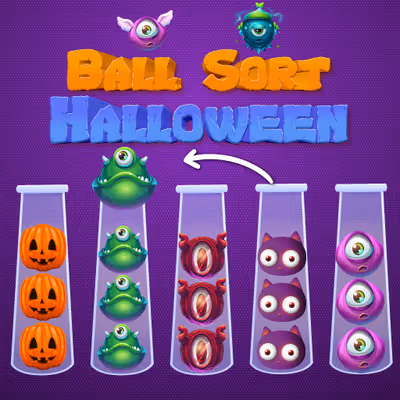 Ball Sort Halloween