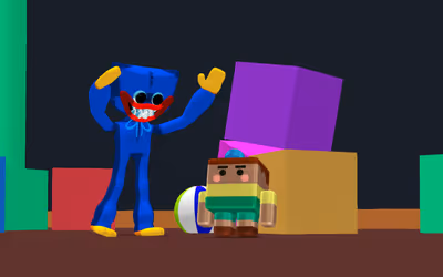 Escape from Blue Monster